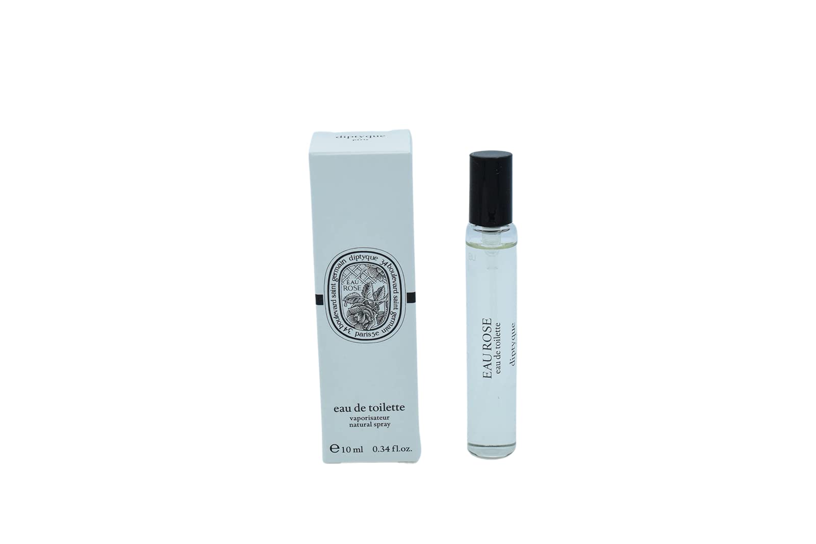 Diptyque Eau Rose Eau De Toilette Natural Spray - 0.34 oz Floral Perfume for Women | Fresh Rose Scent for Daily Wear, Date Nights & Special Occasions
