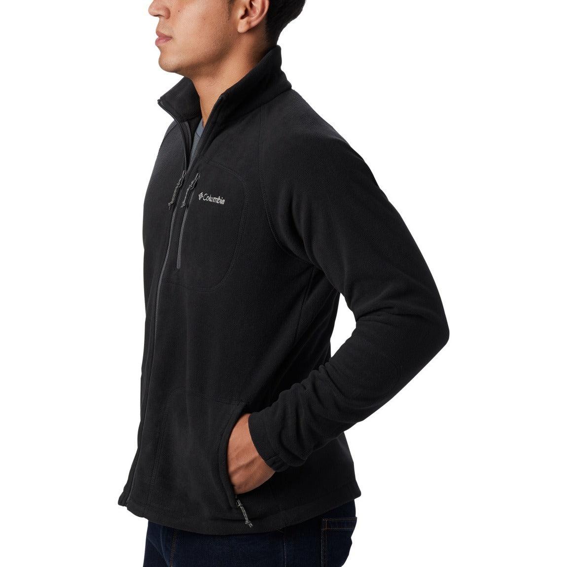 Columbia Men's Fast Trek II Full Zip Fleece Jacket - Lightweight Outdoor Hiking & Camping Wear for Cold Weather