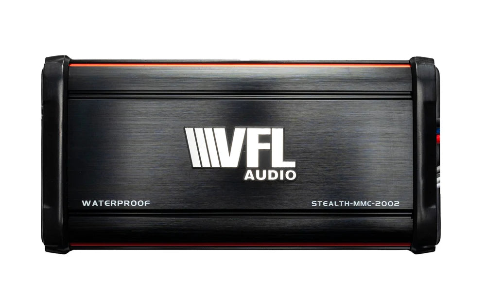 VFL STEALTH MMC 200.2 2 Channel Car Amplifier - High Power Audio Amp for Car Stereo System, Home Theater & DJ Setup