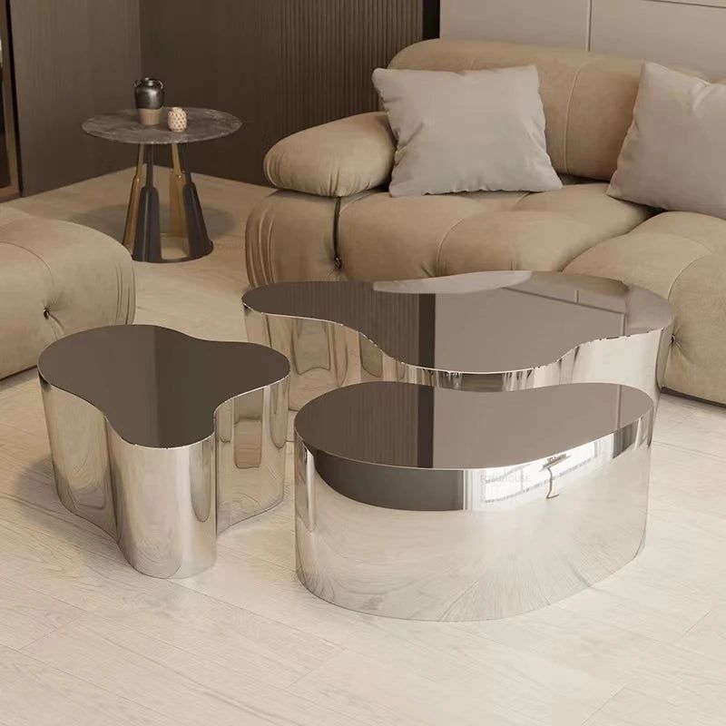 Elegant Designer Tea Table - Modern Living Room Coffee Table for Home Decor, Perfect for Tea Time & Relaxation | Ideal for Small Spaces, Apartments & Cozy Corners