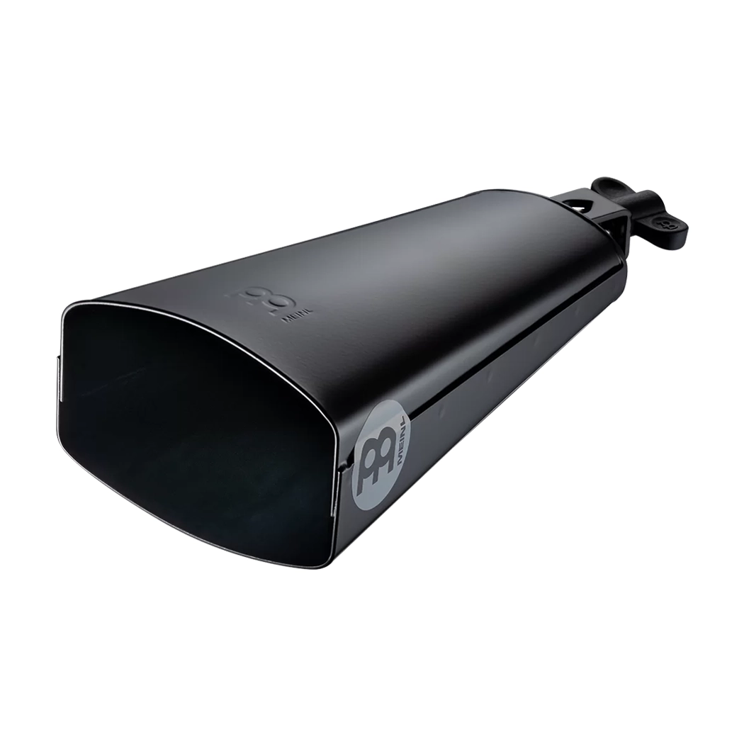 8 1/2 Inch Black Powder Coated Steel Cowbell - Durable Rust-Resistant Farm & Sports Accessory for Livestock, Horses & Sporting Events
