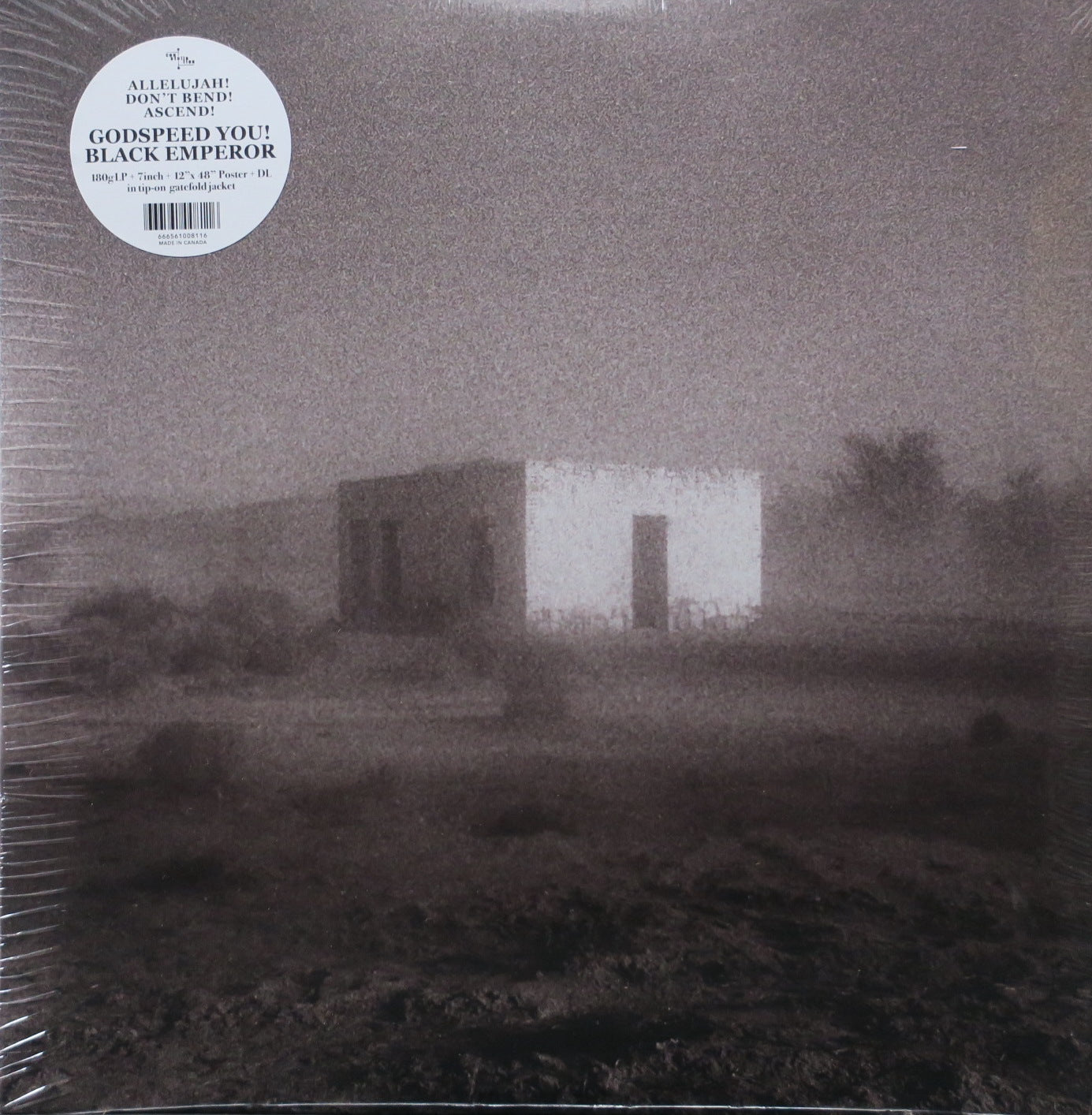 GODSPEED YOU! BLACK EMPEROR 'Allelujah! Don't Bend! Ascend!' 180g Vinyl LP + 7