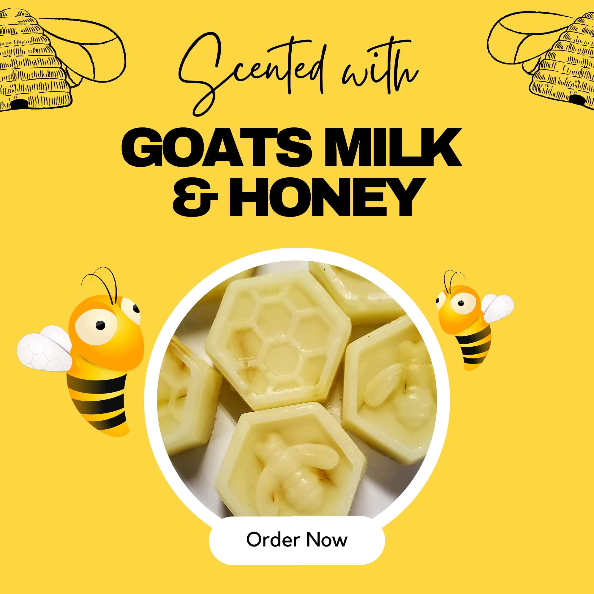 Organic Honeycomb Honey Bee Baby Shower Favors - 20-Pack Goat's Milk & Honey Scented Soap Gift Set for Gender Reveal Parties, Newborn Celebrations & Bridal Showers - Perfect Baby Shower Party Favors & Wedding Guest Gifts