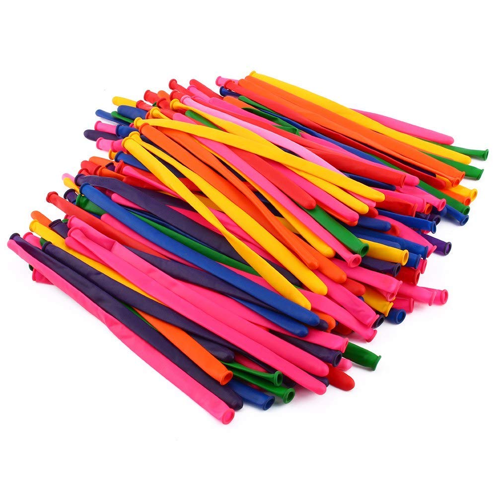 Magic Balloons Kit - Assorted Colors DIY Balloon Set for Party Decorations | Perfect for Weddings, Birthdays, Kids Room Decor & Clown Performances | Create Festive Atmosphere for Any Celebration
