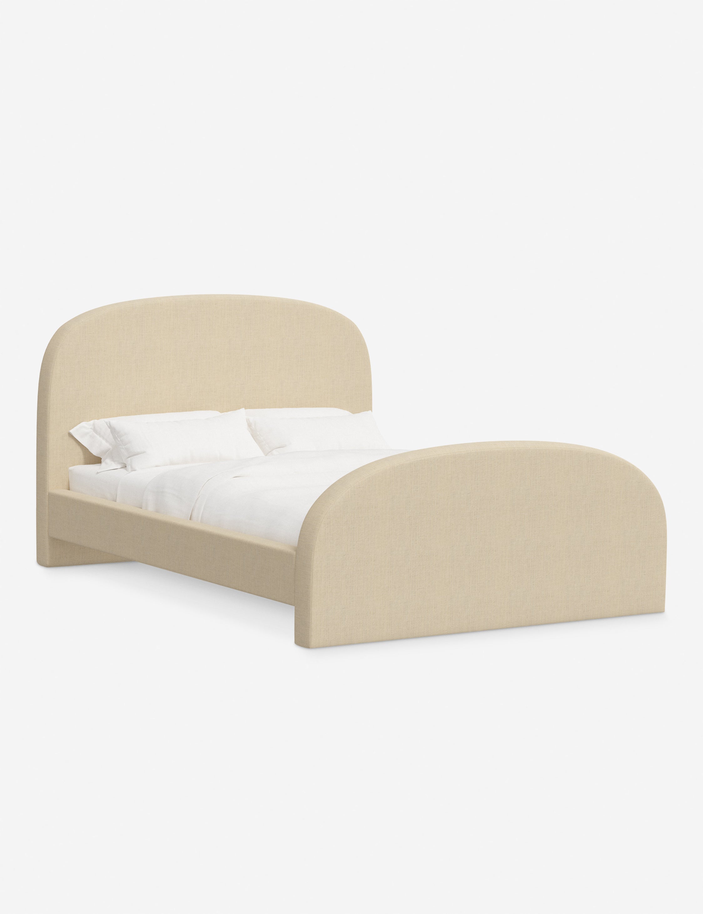 Stylish Bescond Platform Bed Frame - Queen Size Modern Minimalist Bedroom Furniture for Small Spaces | Perfect for Apartments, Dorms & Guest Rooms