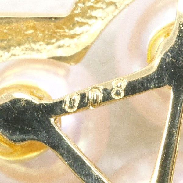 18K Yellow Gold Akoya Pearl and Diamond Convertible Necklace & Brooch - Elegant Jewelry for Weddings, Parties and Special Occasions