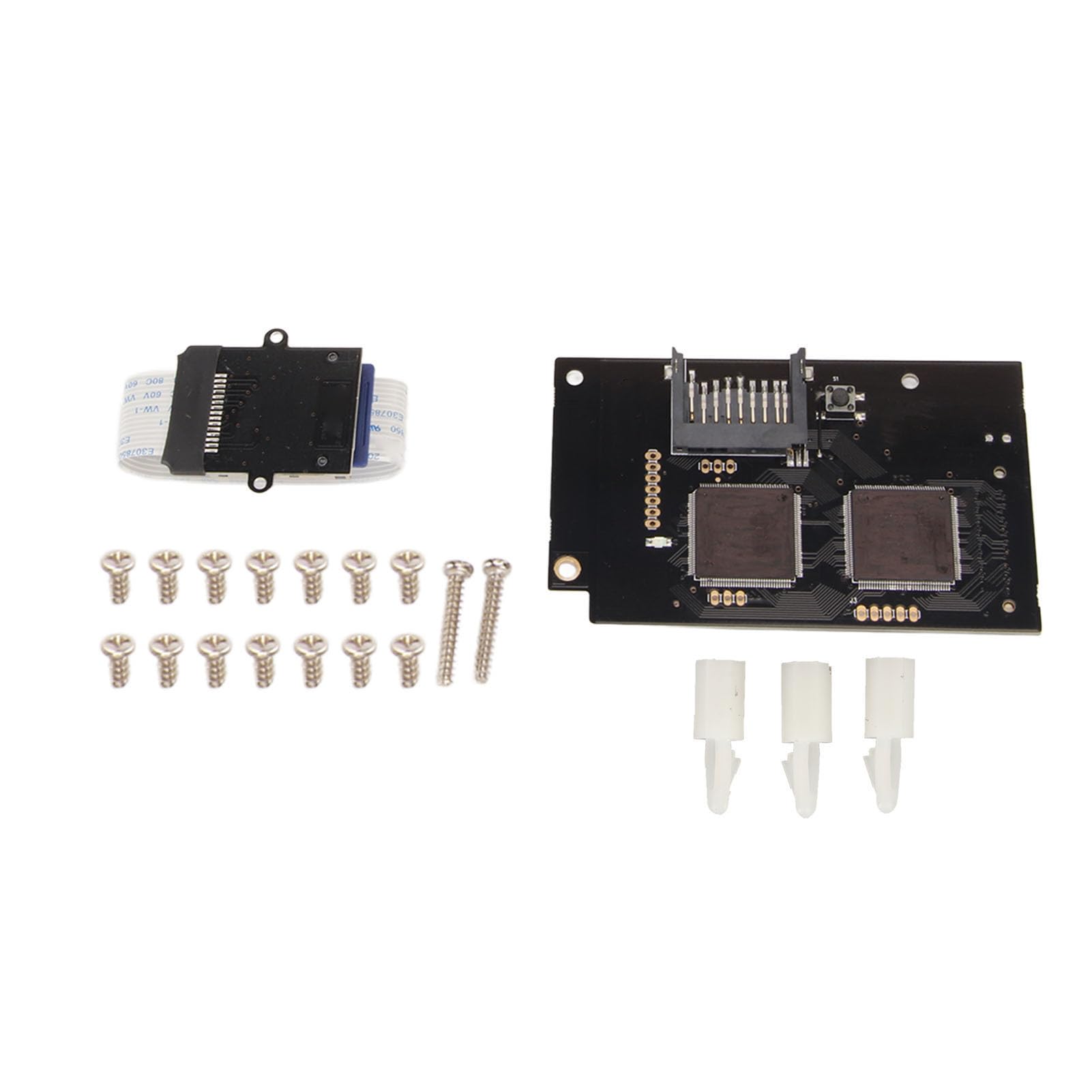 High-Speed Optical Drive Sim Card & Storage Card Riser Kit V5.20 - Transparent Purple for DC Console VA1 | Perfect for Gaming, Data Transfer & Console Modding