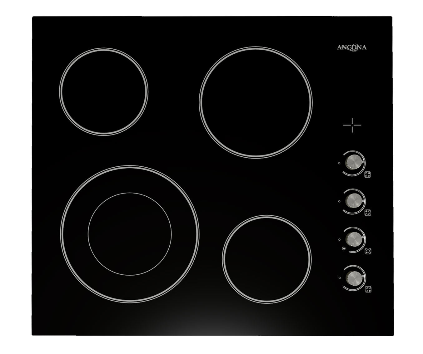 24 Inch European Radiant Ceramic Cooktop - Built-in Glass Stovetop for Modern Kitchens | Perfect for Baking, Boiling & Simmering | Easy-to-Clean Smooth Surface