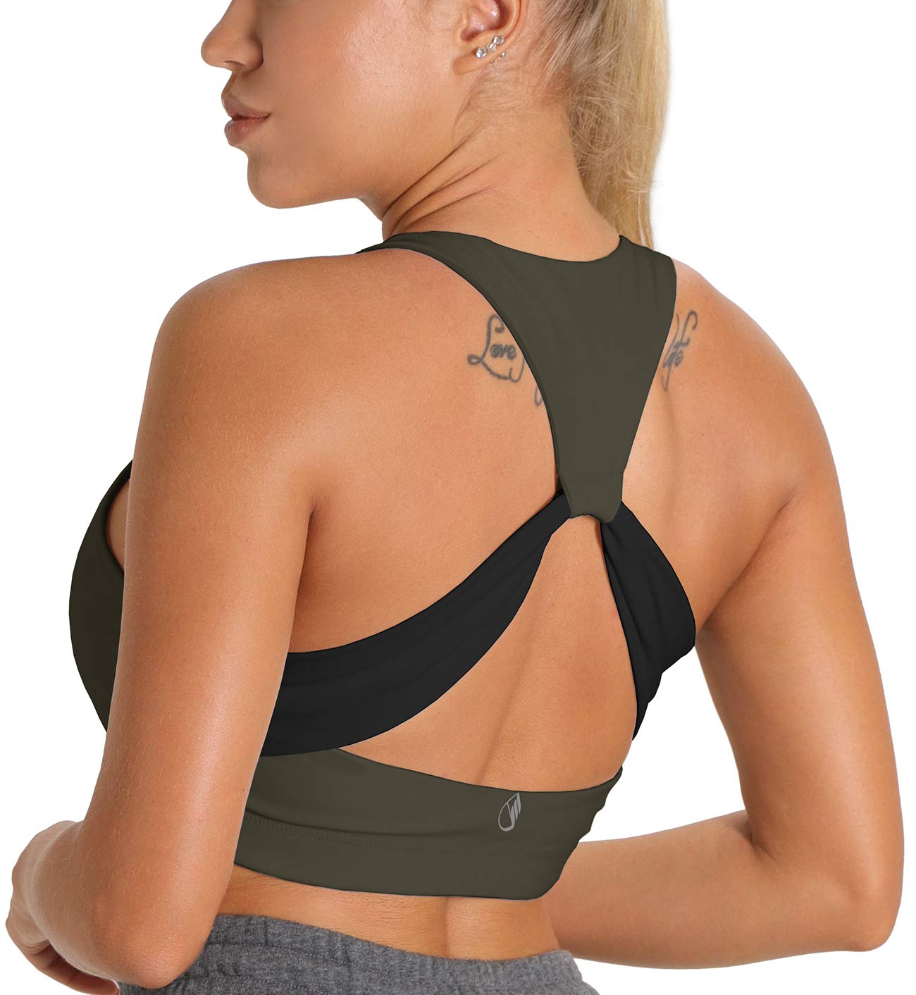 ICY ZONE Women's Workout Sports Bras - High Support Fitness, Running, Yoga & Athletic Exercise Tops for Active Lifestyles | Perfect for Gym, Jogging & Daily Wear
