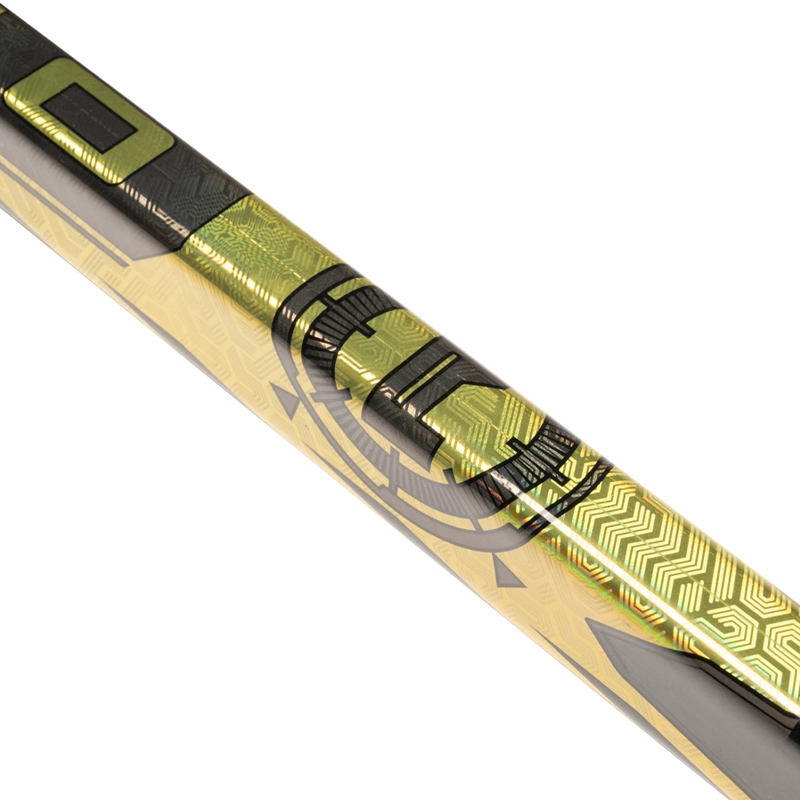 Bauer PROTO R Grip One Piece Hockey Stick - Gold Intermediate Level for Youth & Adult Players - Perfect for Ice Hockey Training & Games