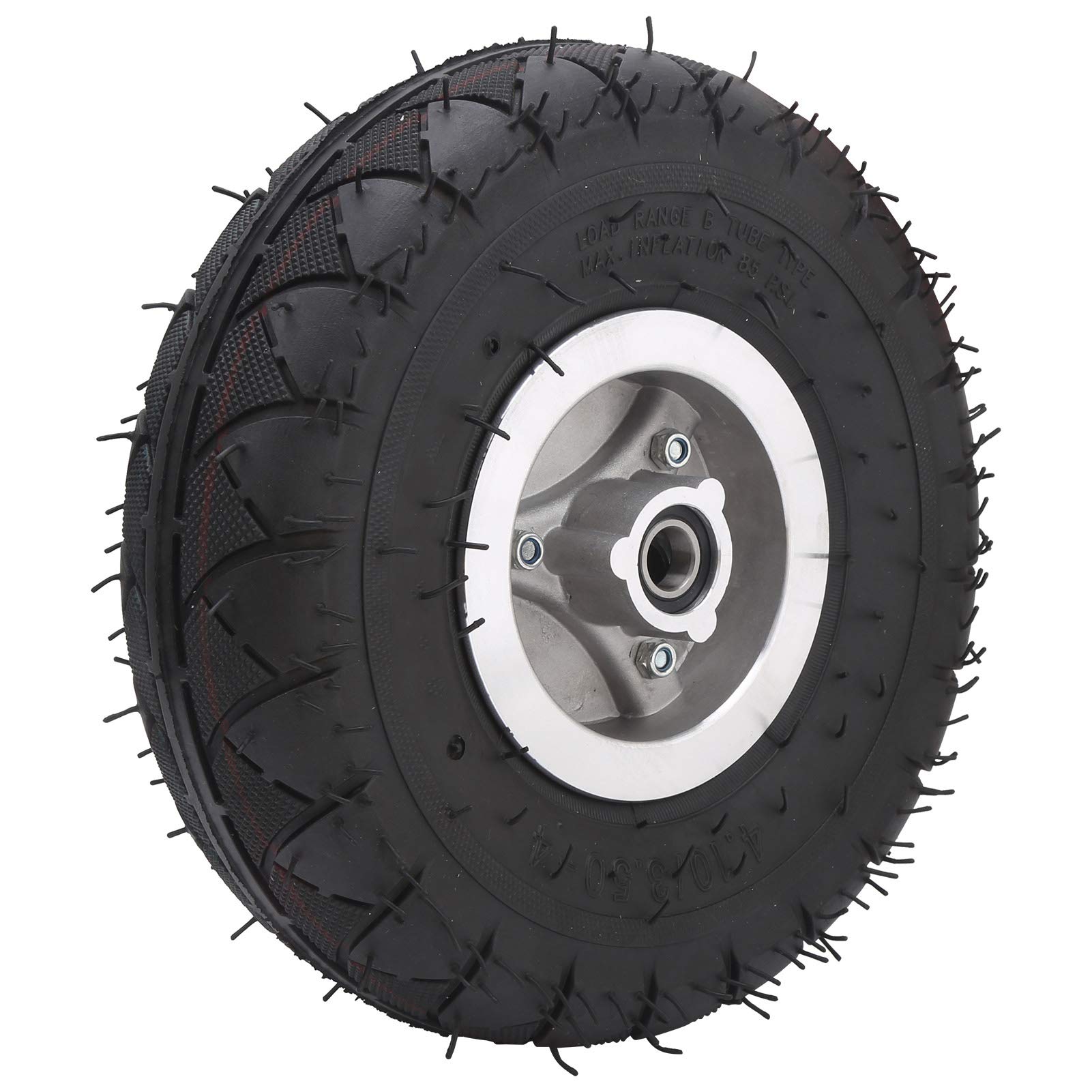 Rosvola 4.10-3.50-4 Electric Scooter Tire - Heavy Duty Pneumatic Replacement Tire for Lawn Mowers, Trolleys & Electric Tricycles - Perfect for Outdoor Use, Yard Work & Commercial Applications