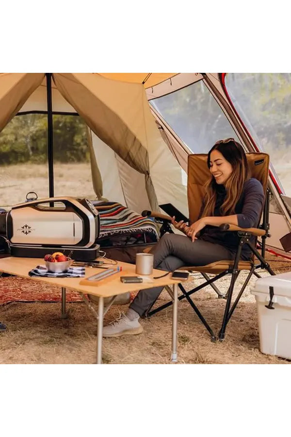 Zero Breeze Mark 2 Plus Portable Air Conditioner with AC & Battery - Perfect for Camping, RVs, and Outdoor Adventures