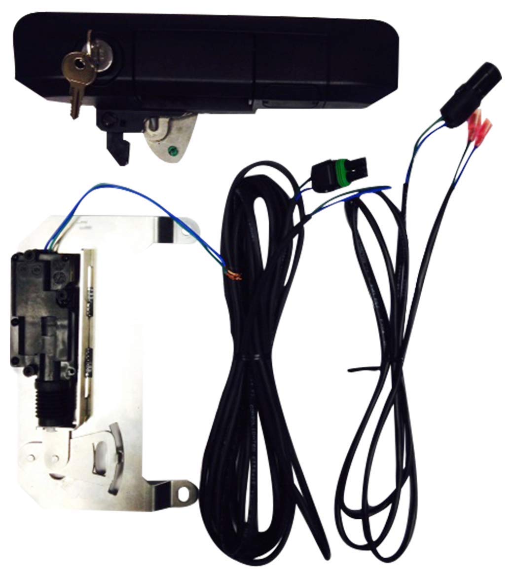 Pop & Lock PL8550 Black Power Tailgate Lock for Toyota Tacoma (2005-2023) - Smart Keyless Entry Combo | Secure Anti-Theft Truck Bed Protection | Perfect for Off-Roading, Camping & Work Sites