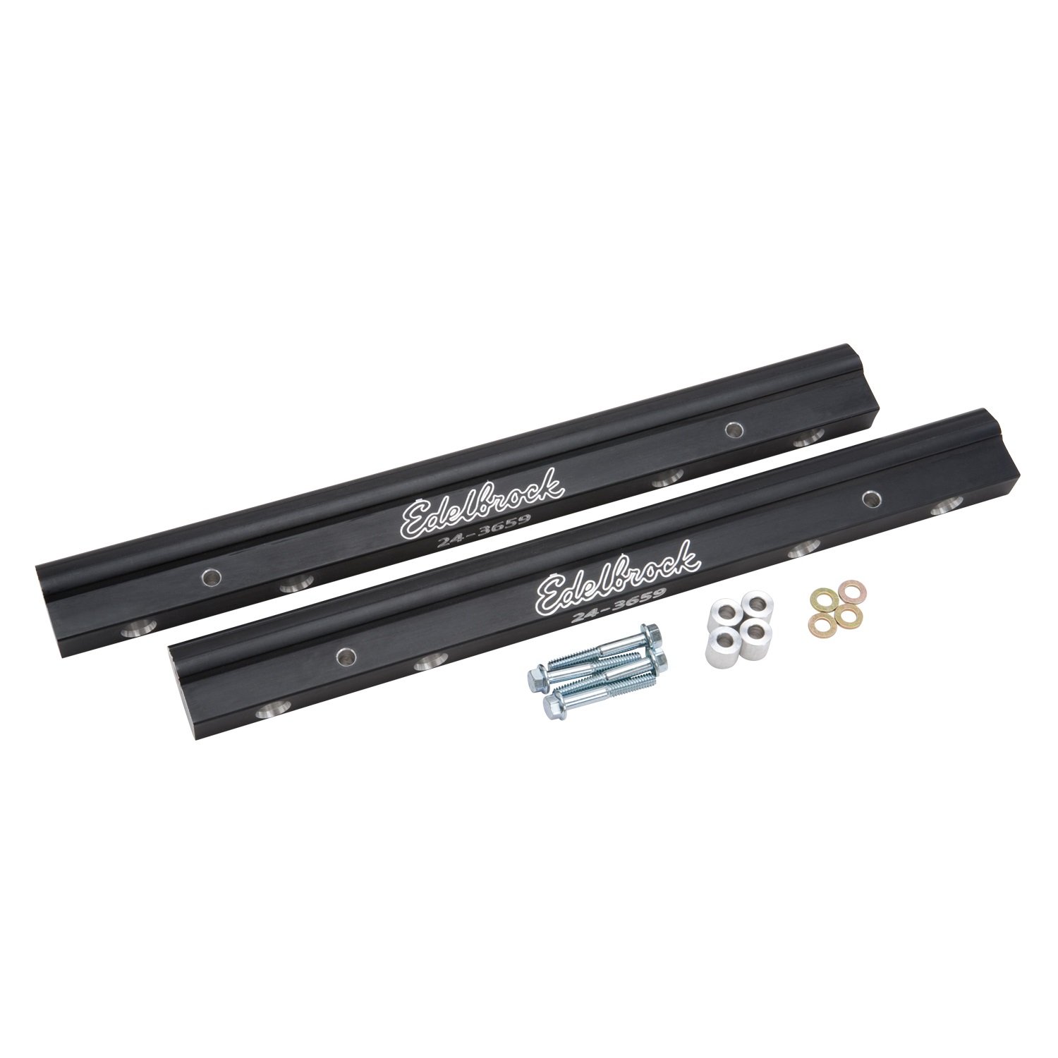 Edelbrock 3659 High Performance Fuel Rail Kit - Universal Fit for Car & Truck Engines - Multi-Color Finish - Perfect for Engine Upgrades & Performance Tuning