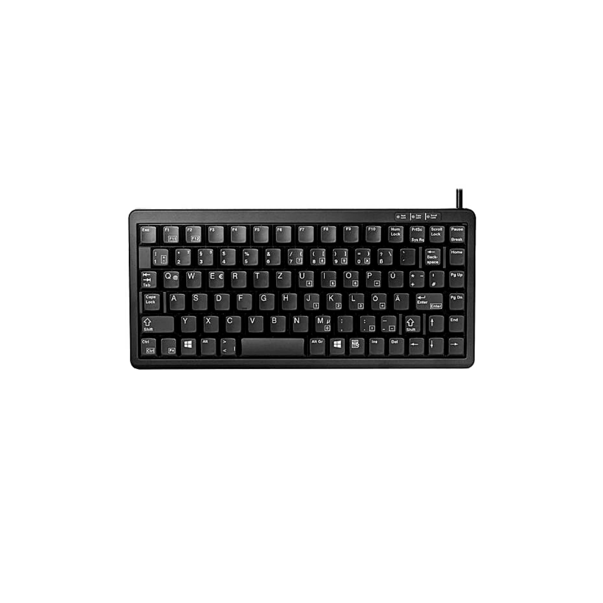 Cherry G84-4100 Mechanical Keyboard - Compact Design for Office & Gaming | Perfect for Typing, Programming & Esports