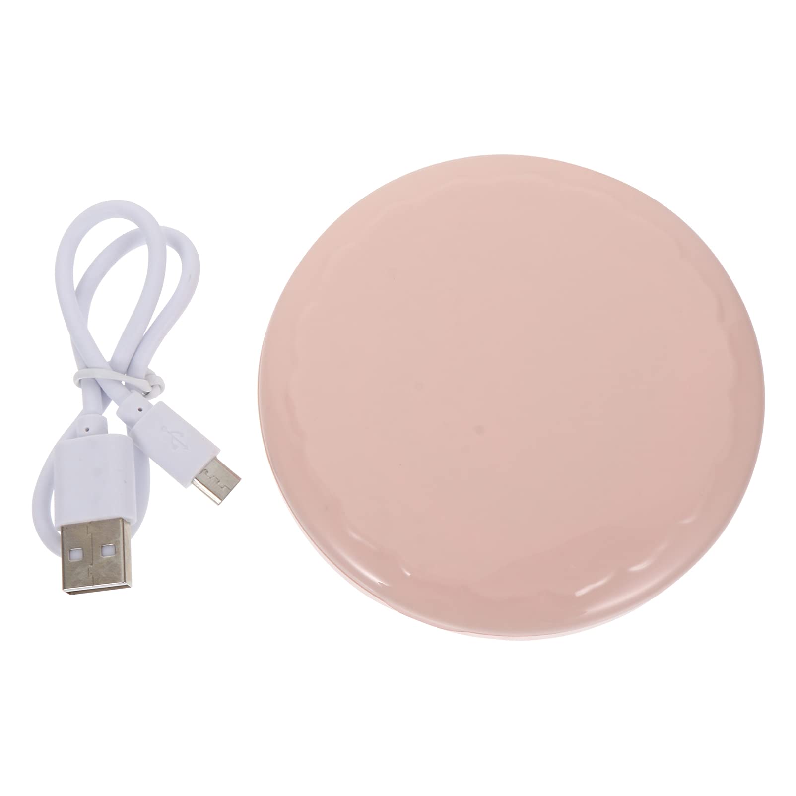 FOMIYES LED Travel Makeup Mirror - Foldable Compact for Eyebrow, Shaving & Styling - Portable Vanity Mirror for Home & Travel
