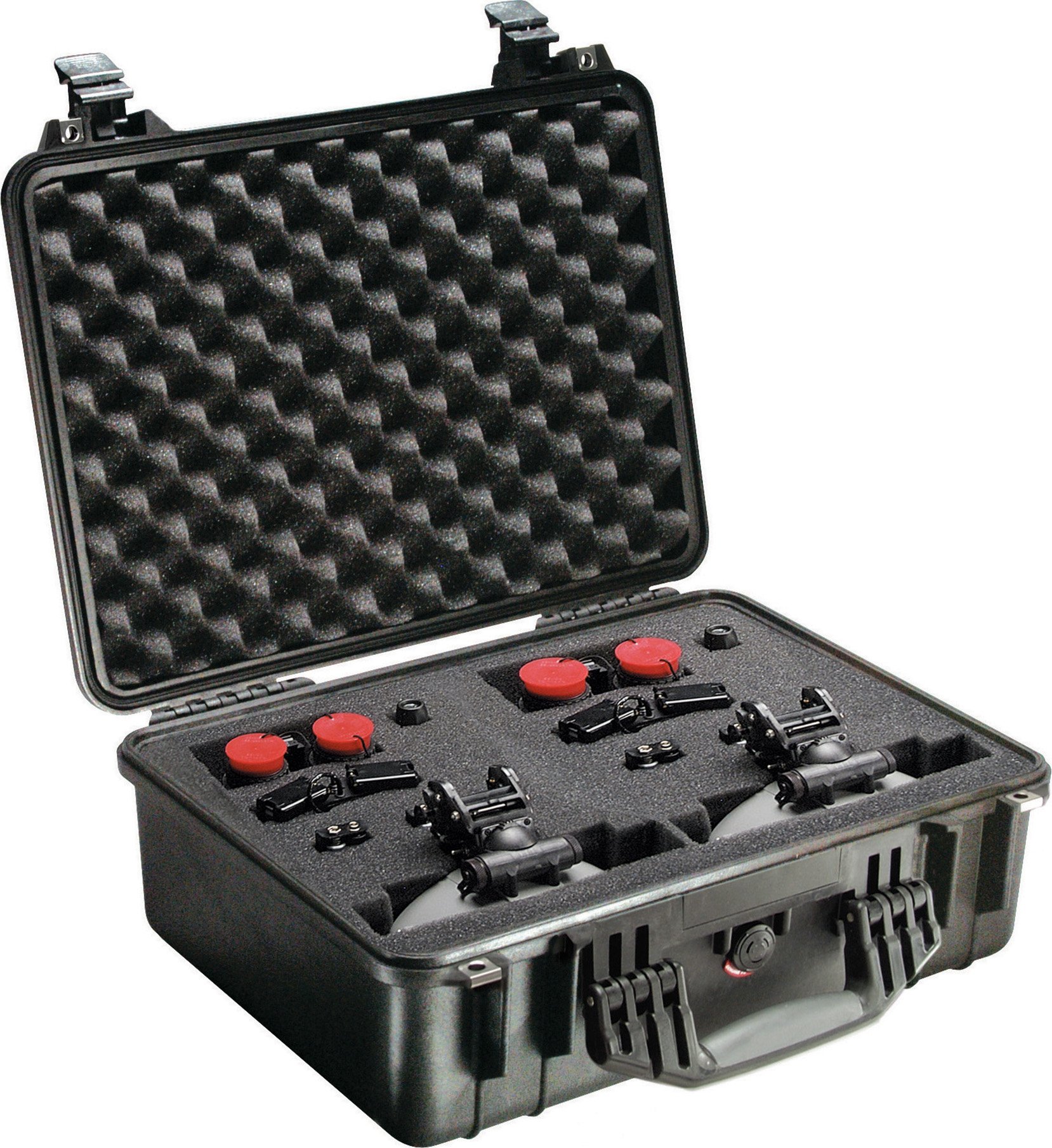 Pelican 1520 Waterproof Hard Camera Case with Customizable Foam Insert - Silver (Model: 1520-000-180) | Shockproof & Dustproof Protective Gear for DSLR, Mirrorless Cameras & Equipment - Perfect for Travel, Outdoor Photography & Professional Transport
