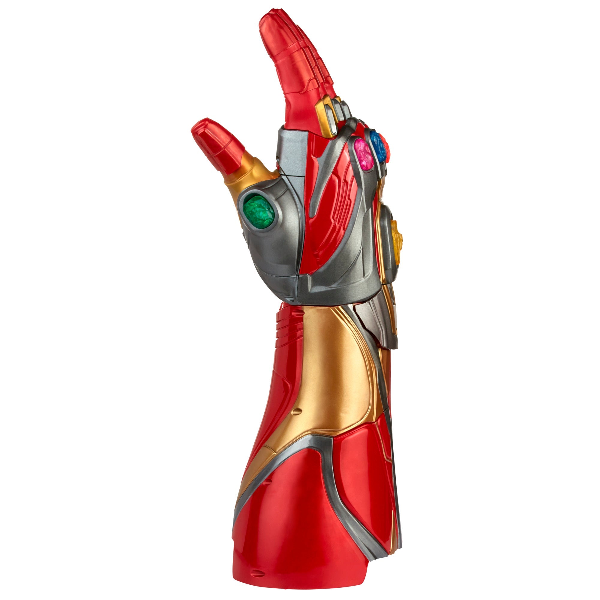 Marvel Legends Series Iron Man Nano Gauntlet - Articulated Electronic Fist with LED Lights | Collectible Action Figure for Marvel Fans, Cosplay & Display