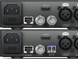 Blackmagic Design Teranex Mini 12G Optical to HDMI Converter - 4K Video Conversion for Live Streaming & Professional Broadcasting