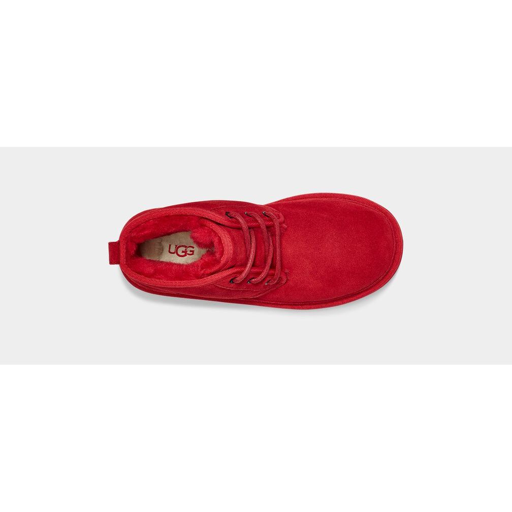 UGG Kid's Neumel II Boot in Samba Red - Warm Winter Snow Boots for Boys & Girls - Perfect for School, Outdoor Play & Cold Weather