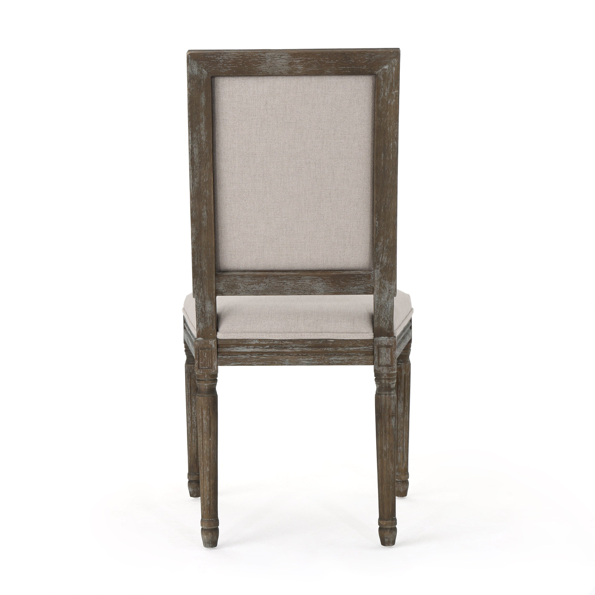 Modern Dining Chair Set of 1 - Sturdy Wooden Kitchen Chair with Cushion - Comfortable & Stylish for Home, Restaurant, or Office Use