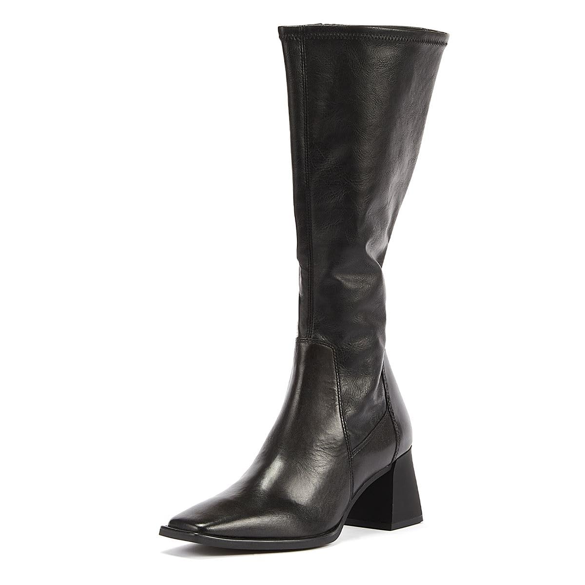 Vagabond Women's Hedda Leather Tall Stretch Boots - Comfortable Knee High Boots for Winter, Fall & Casual Outfits | Waterproof & Stylish Riding Boots for Work, Date Night & Everyday Wear
