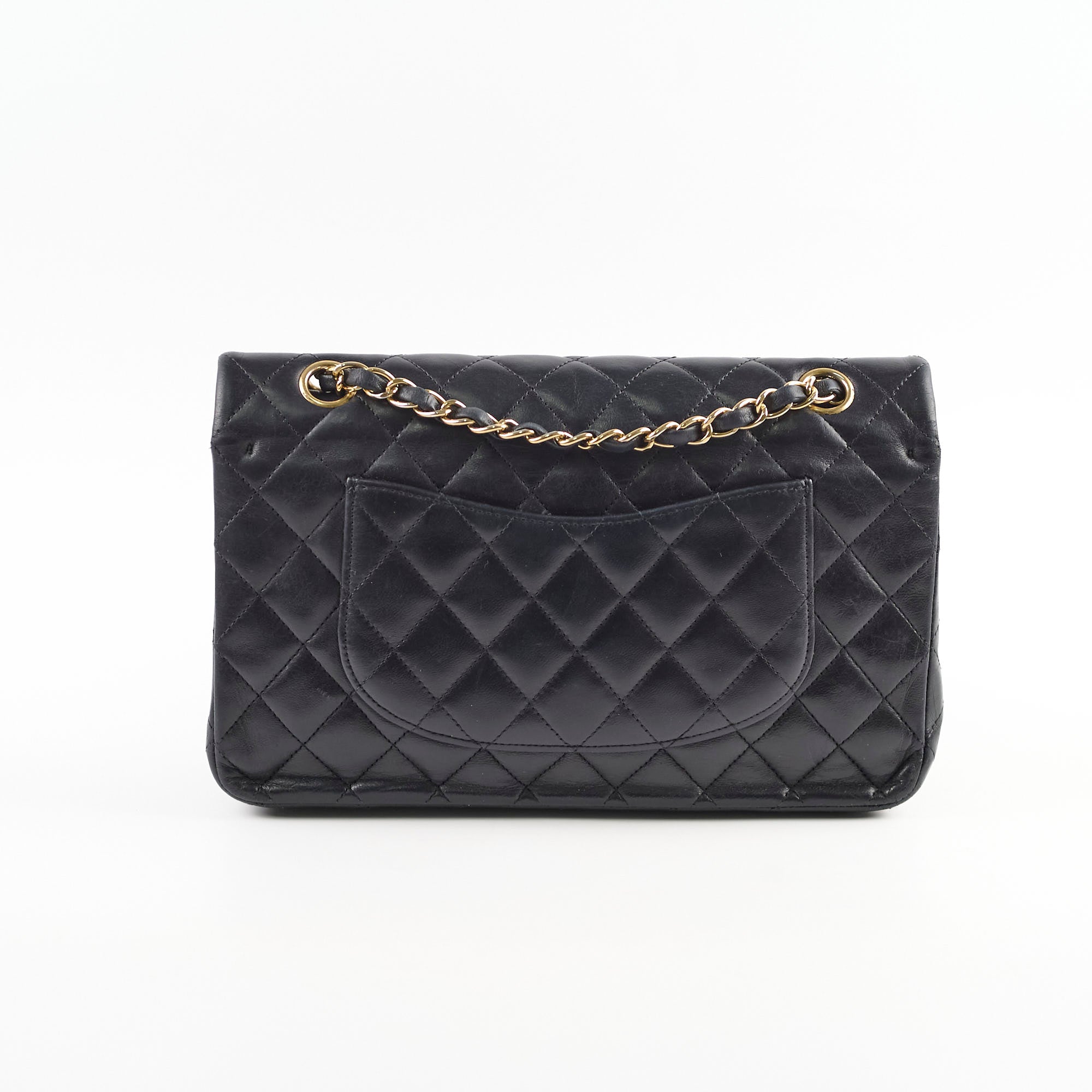 Chanel Medium/Large Double Classic Flap Bag in Black | Luxury Designer Handbag for Women | Perfect for Work, Evening Events & Everyday Use