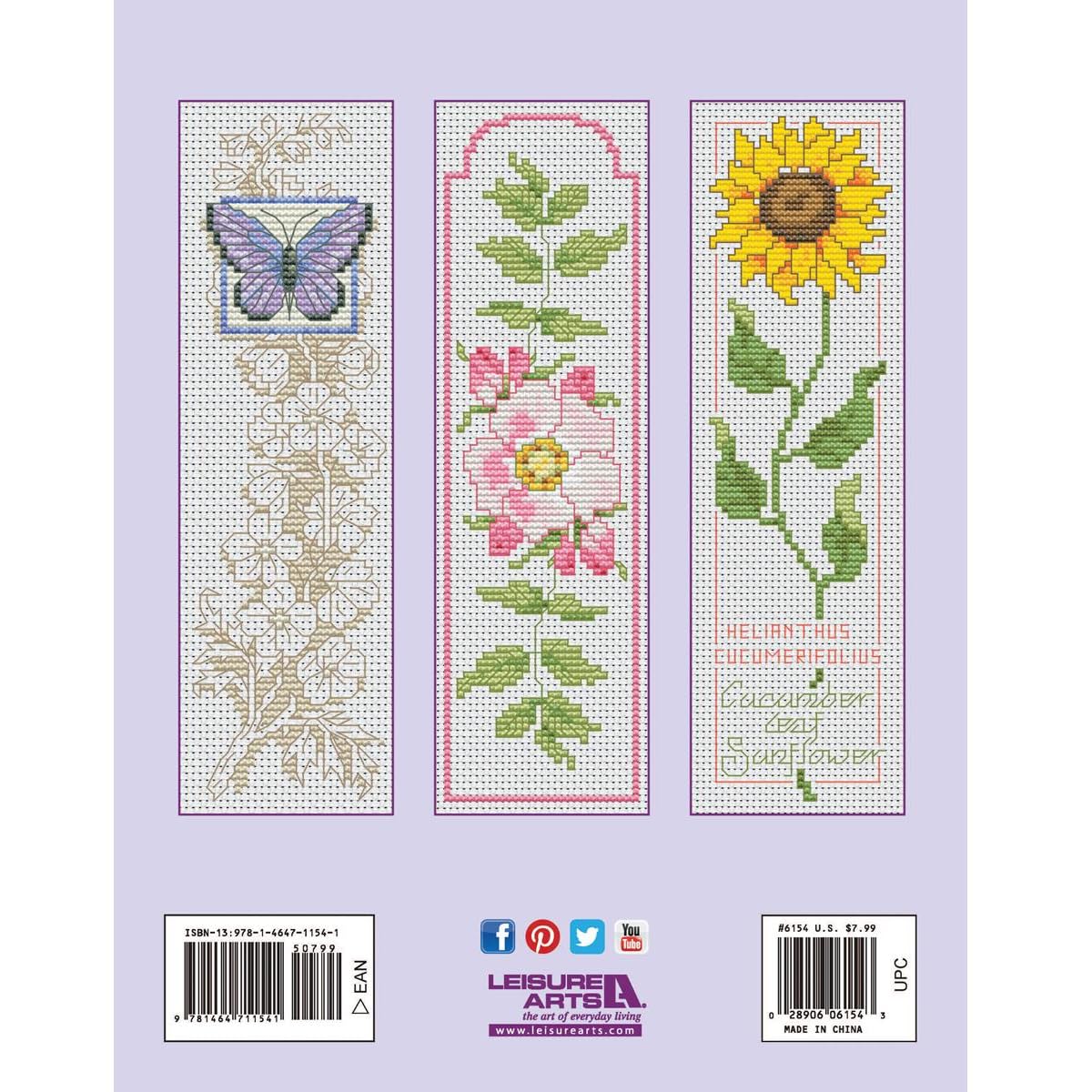 Leisure Arts Bookmarks for Books - Handmade Decorative Bookmarks for Readers, Book Lovers & Gifts - Perfect for Reading, Collecting & Special Occasions