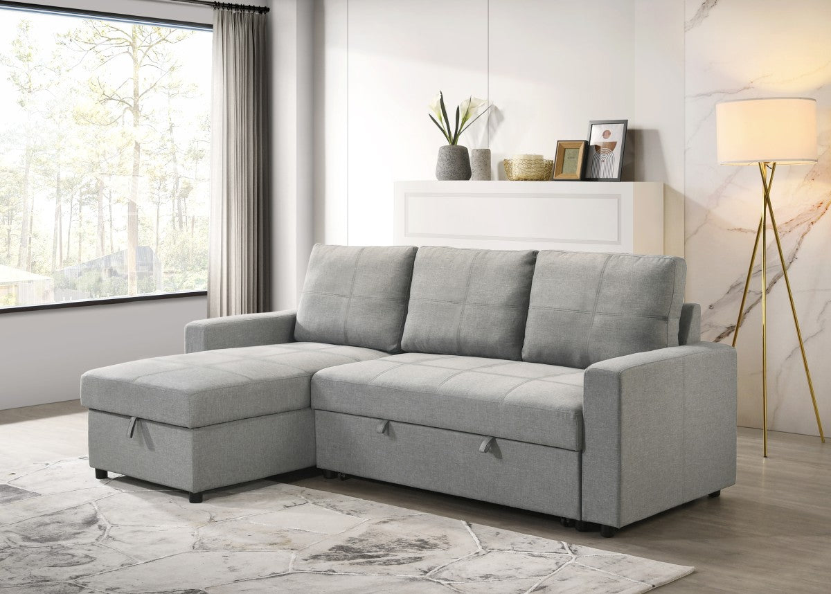 Premium Benny Sleeper Bed in Grey - Comfortable & Stylish Twin Size Bed for Kids & Teens - Perfect for Bedrooms, Dorms, and Guest Rooms