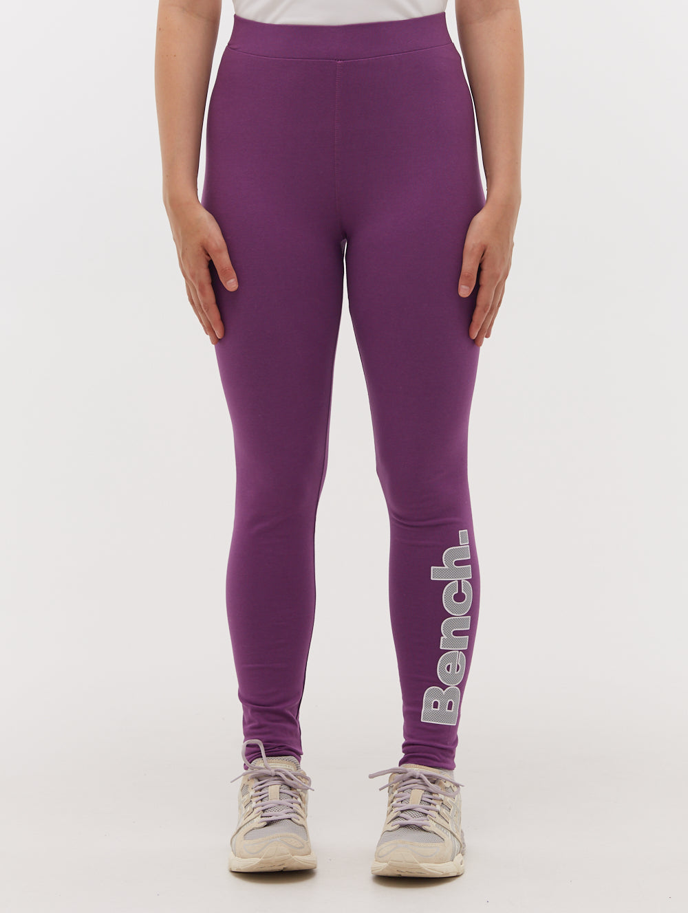 Elira Logo Leggings for Women - High Waist Yoga Pants, Tummy Control Workout Leggings - Perfect for Gym, Running, Yoga & Everyday Wear