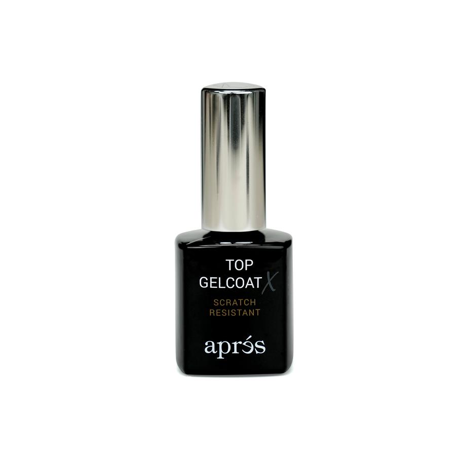 Apres Top Gelcoat X - Scratch Resistant Nail Gel Polish for Long-Lasting Manicures | Perfect for Salon & Home Nail Art, DIY Gel Extensions & Professional Nail Treatments