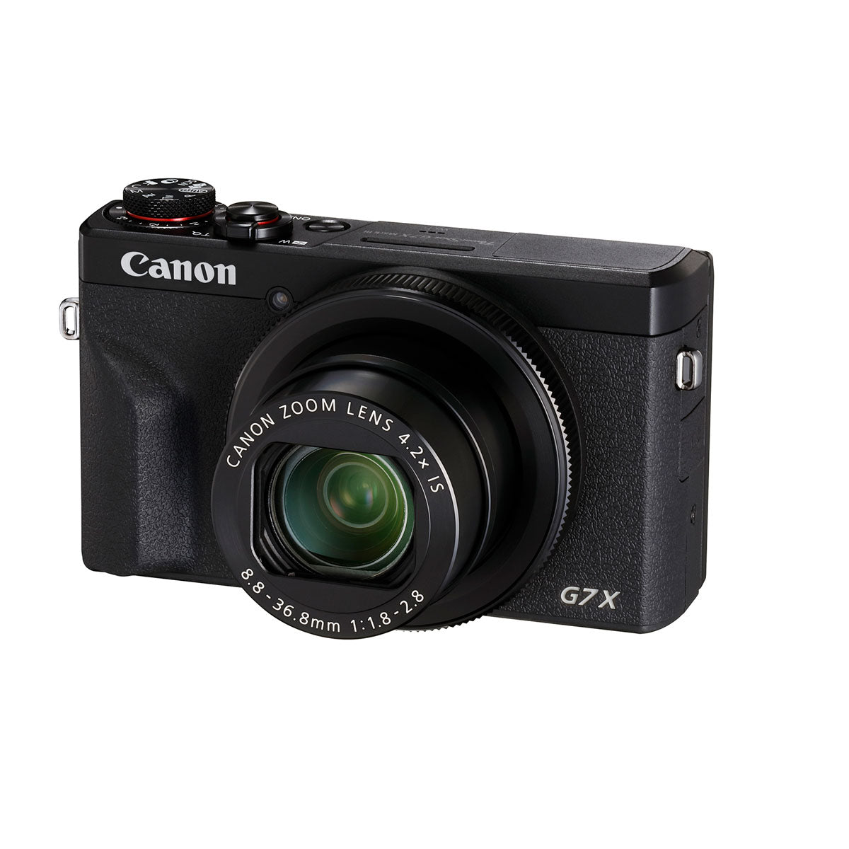 Canon PowerShot G7X Mark III Digital Camera 20.1MP 4K Vlogging Camera with Flip-Up Touchscreen - Perfect for YouTube, Travel & Street Photography (Black)