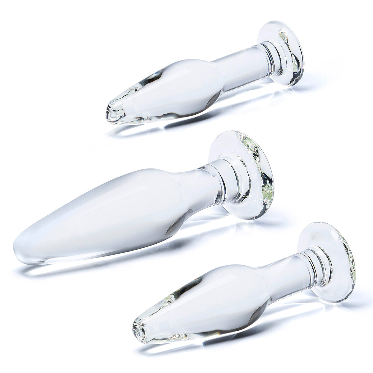 Premium 3-Piece Anal Training Kit – Beginner to Advanced Butt Plug Set for Safe & Comfortable Play – Perfect for Couples, Solo Use & BDSM Exploration