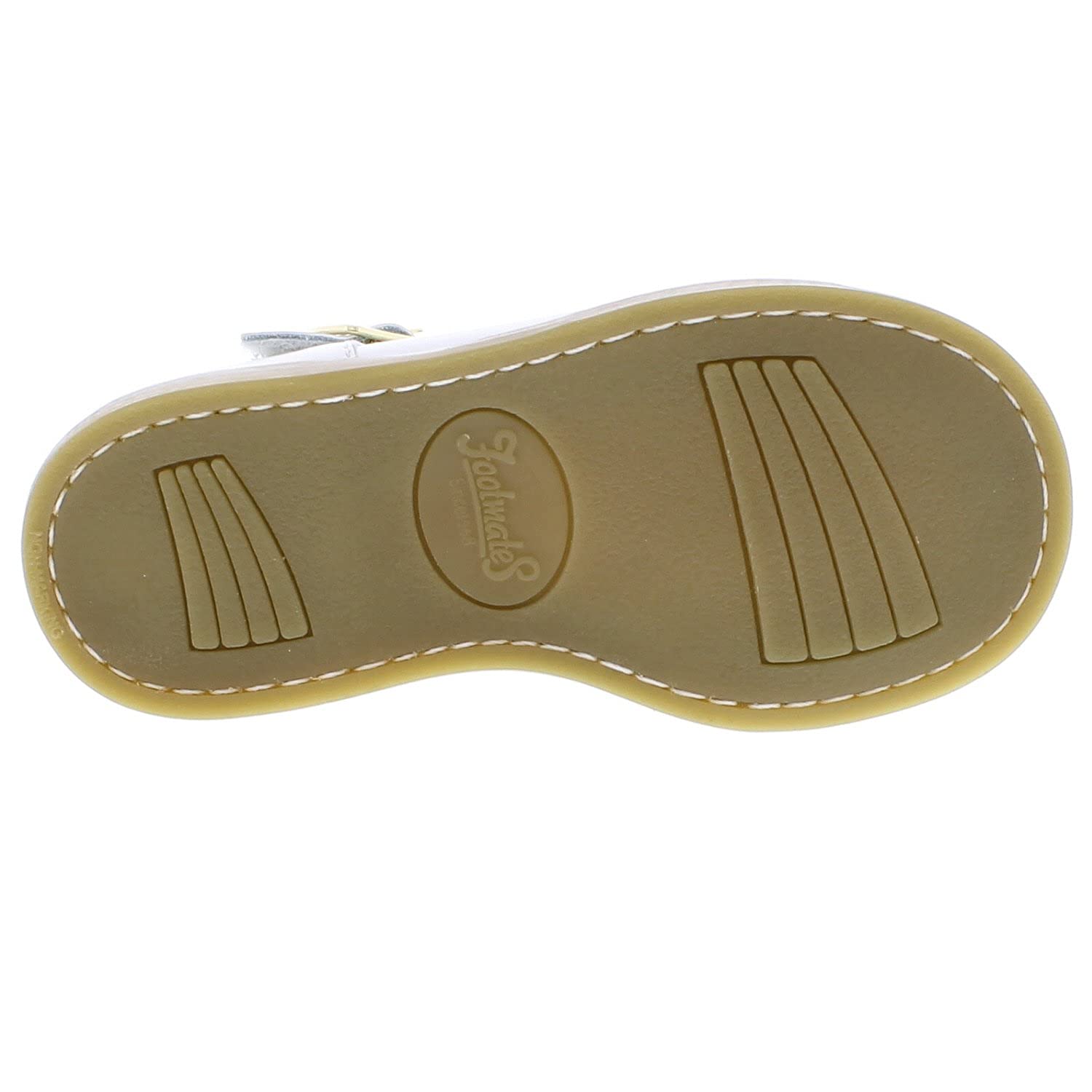 FOOTMATES Baby-Girl's Allie Mary Jane Flat Shoes - Infant/Toddler/Little Kid Sizes | Comfortable & Stylish for School, Parties & Everyday Wear
