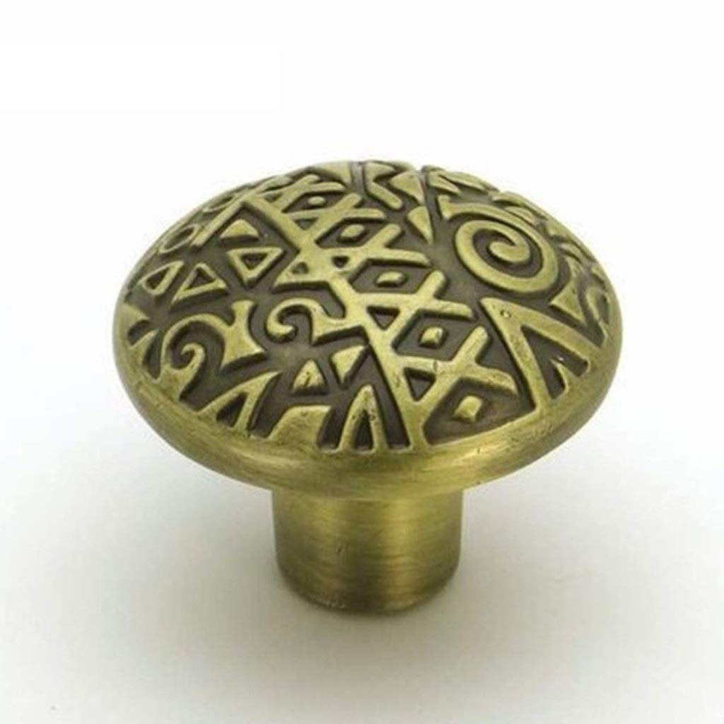 Vintage Antique Copper Cabinet Handles - Solid Metal Drawer Pulls for Kitchen, Dresser & Furniture - Elegant Bronze Hardware for Home Decor & DIY Projects