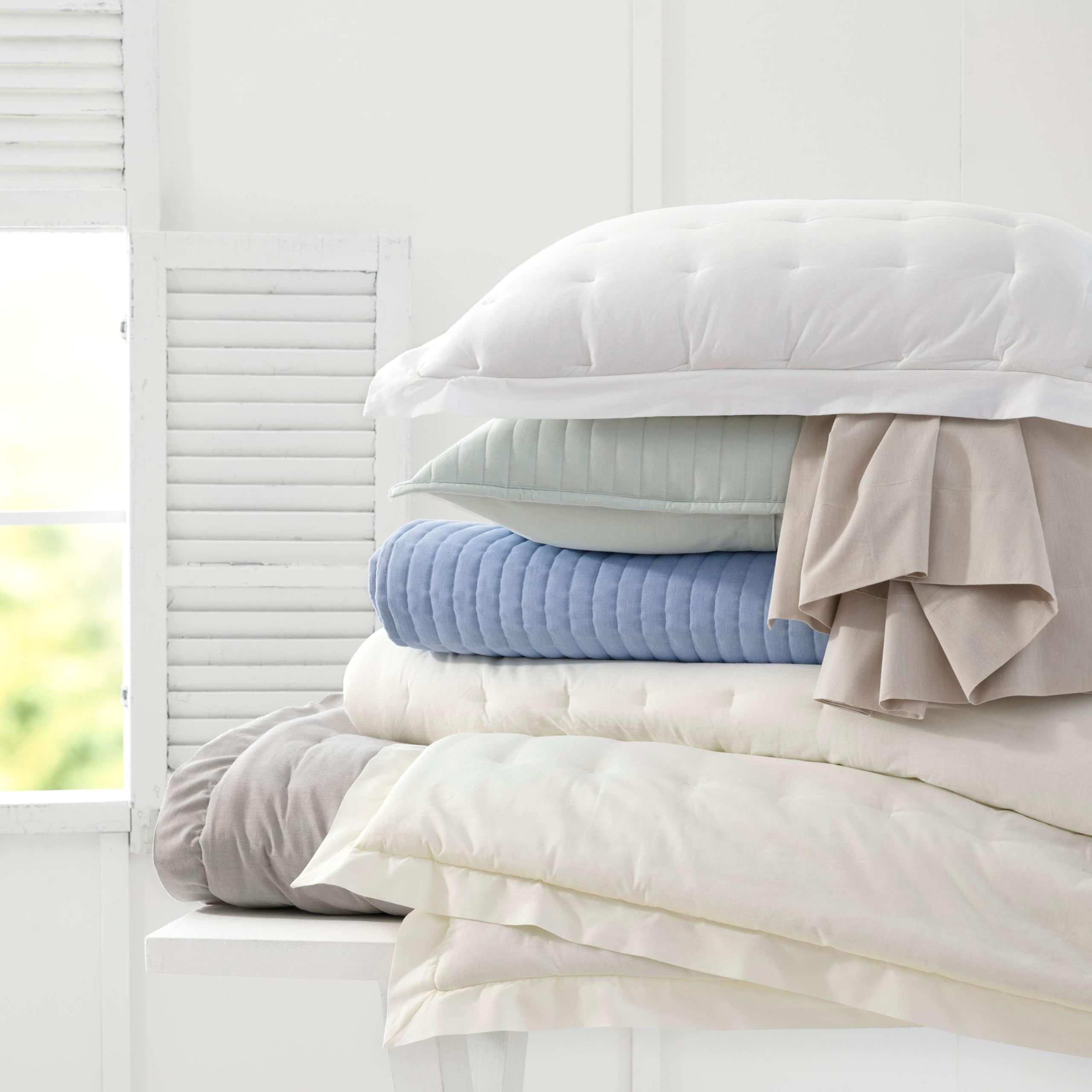 Premium French Blue Cotton Quilt - King Size Bedding, Solid Blue Pattern for Cozy Comfort | Perfect for Master Bedrooms, Guest Rooms & Winter Nights