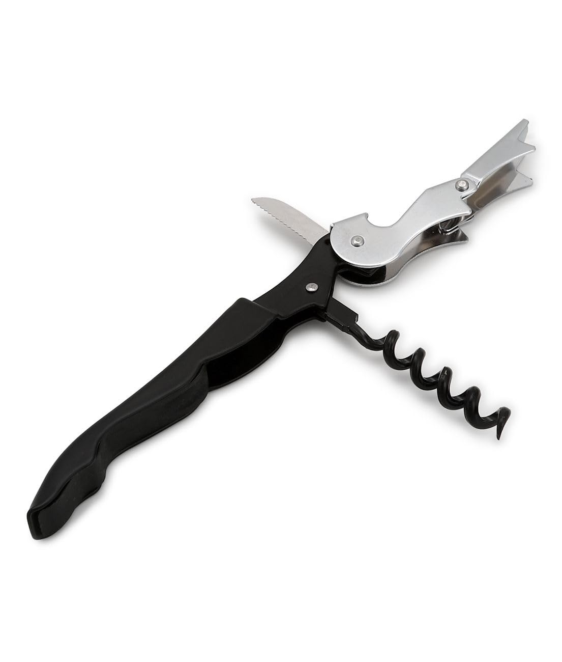 Premium Stainless Steel Wine Opener Set - Sommelier Corkscrew & Bottle Opener (2-Pack) - Perfect for Wine Tastings, Gifts & Home Bars