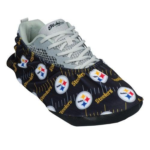 KR Strikeforce 2021 NFL Pittsburgh Steelers Shoe Covers - Waterproof Football Cleat Covers for Men & Women - Perfect for Game Day, Tailgating & Fan Events