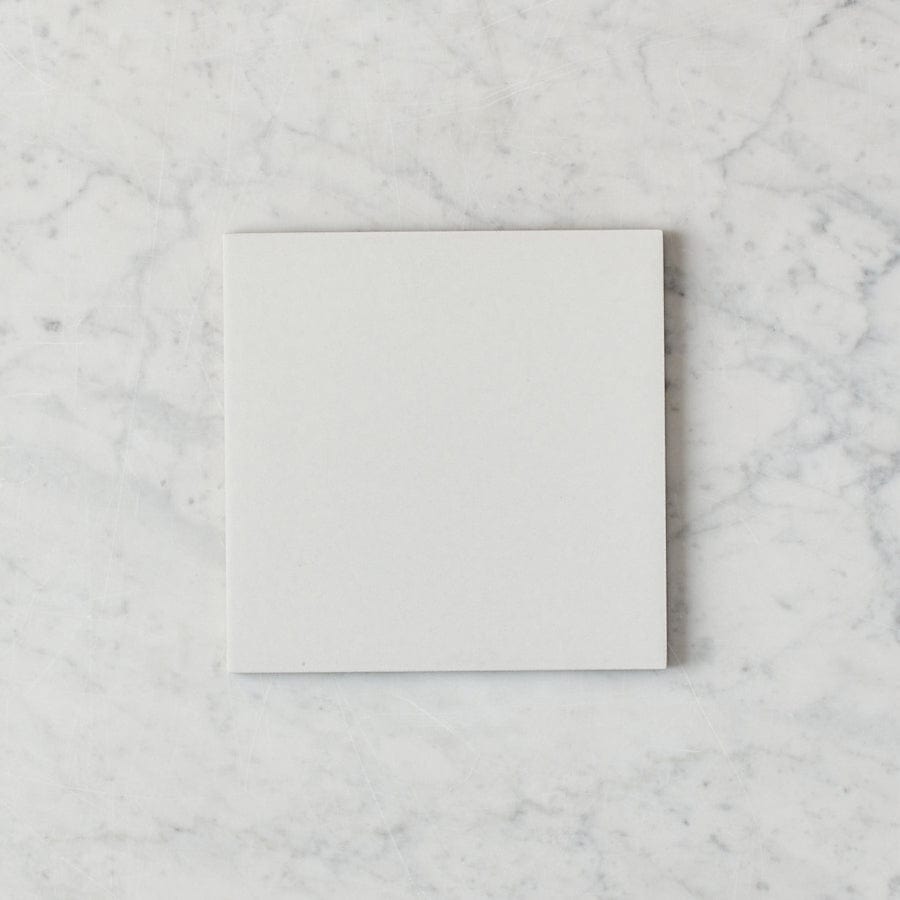 Premium Silver Beach White Encaustic Look Square Tile - 12x12 Inch Porcelain Floor & Wall Tile - Perfect for Bathroom, Kitchen Backsplash & Coastal Home Decor