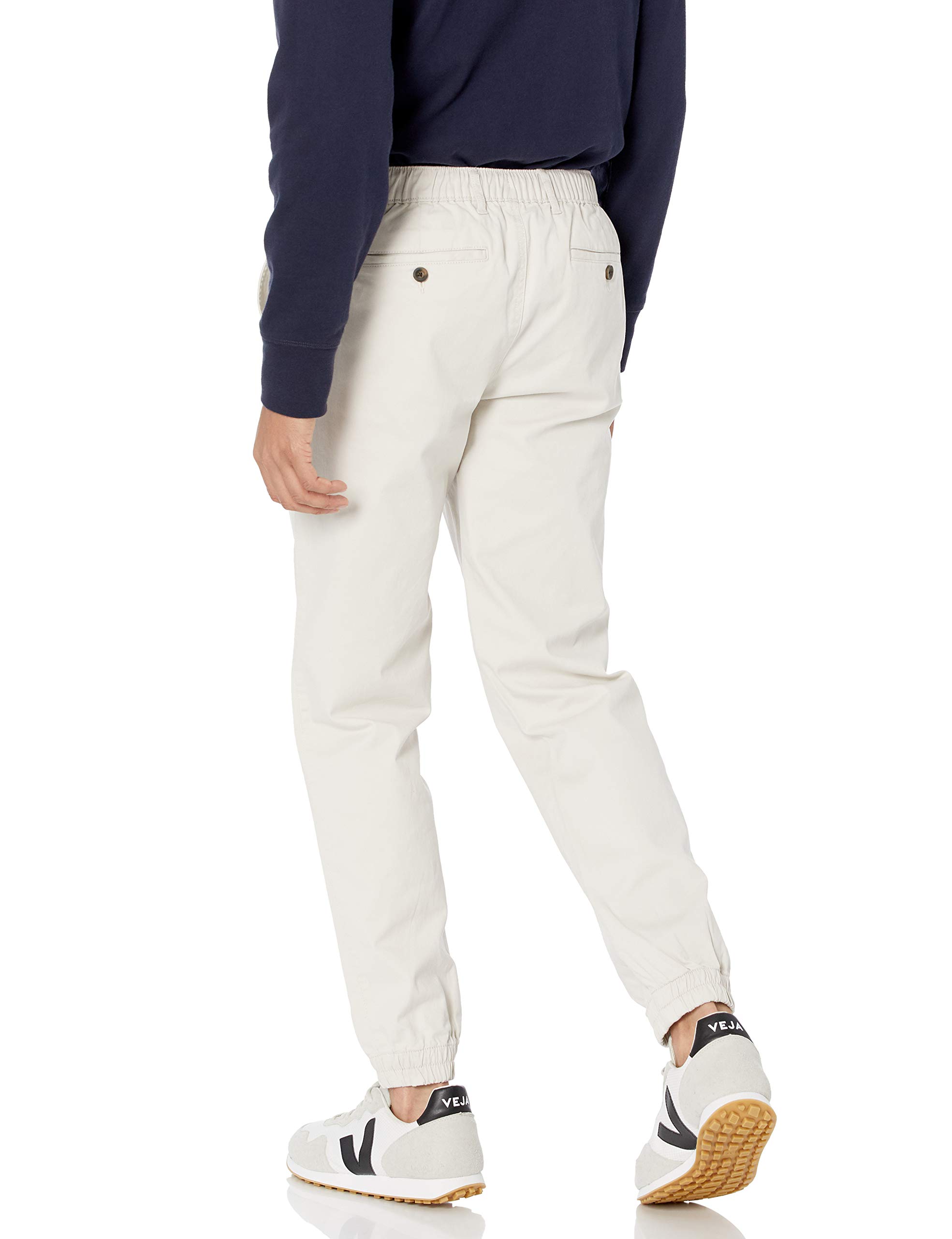 Amazon Essentials Men's Straight-Fit Chino Jogger Pants - Comfortable Casual & Work Wear for Everyday Use, Office, Travel & Outdoor Activities