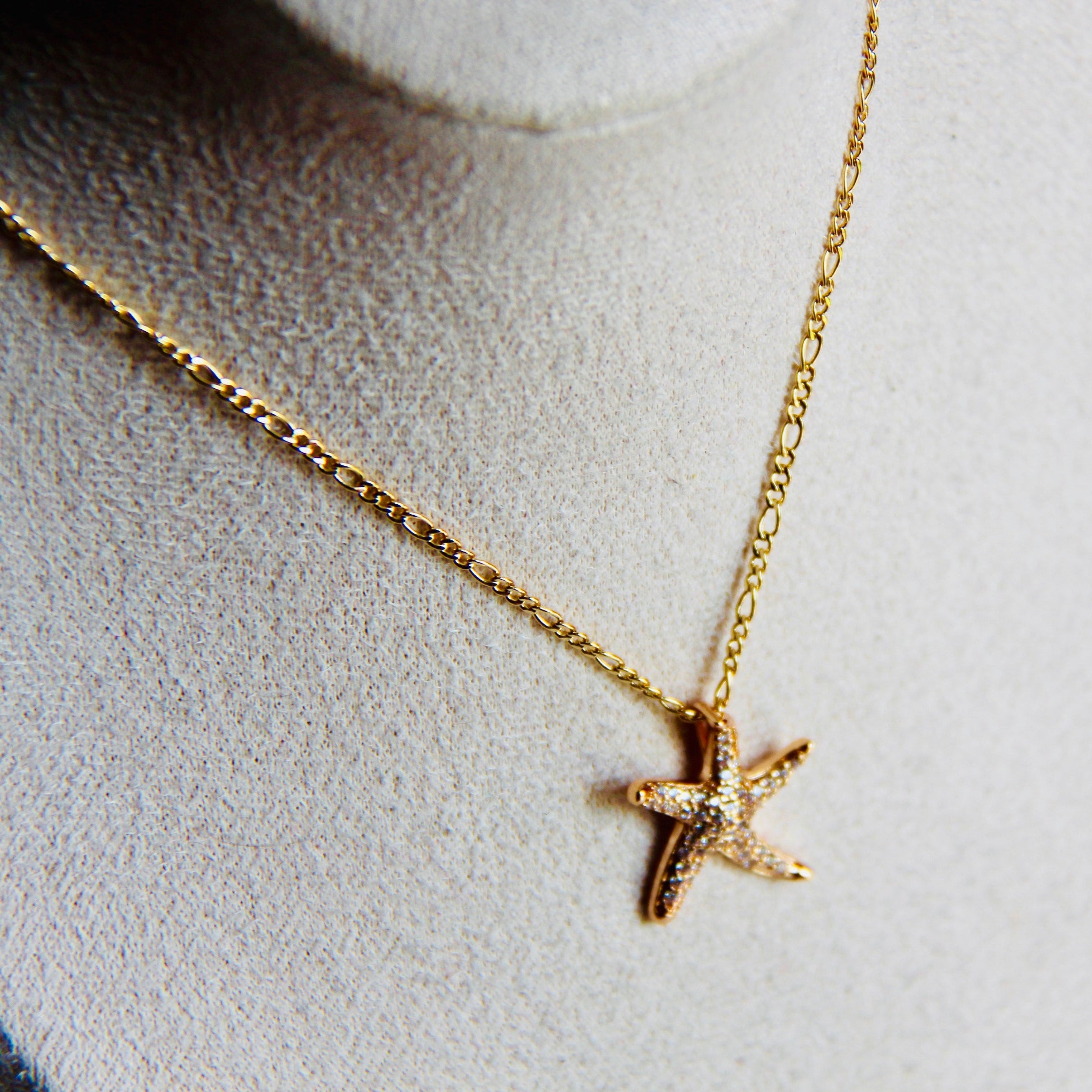 Elegant Gold Fish Star Necklace for Women - Perfect for Gifts, Parties & Everyday Wear