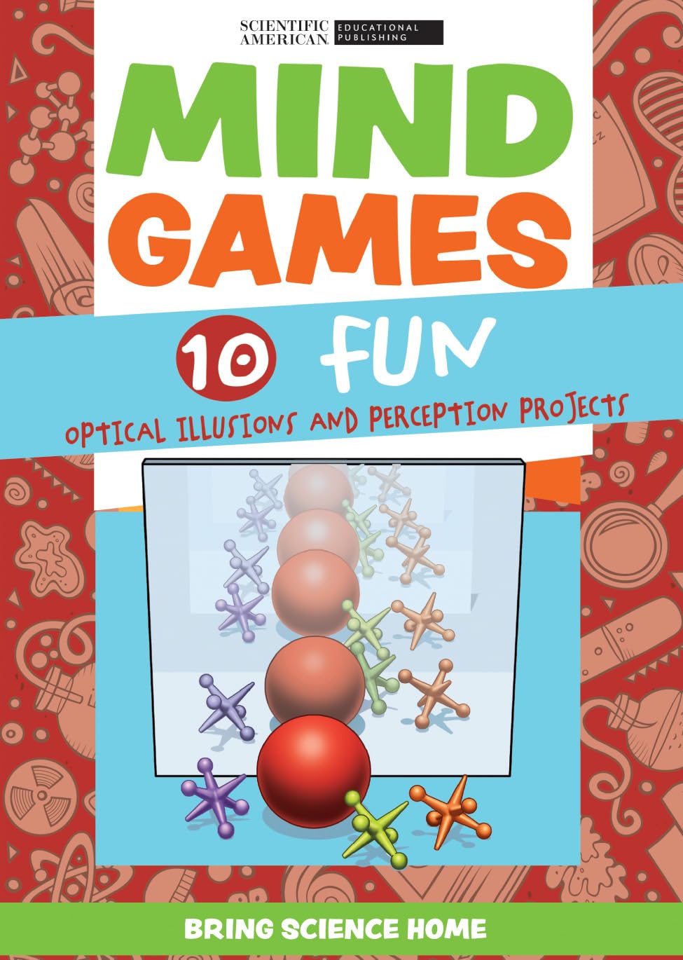 10 Fun Optical Illusion & Perception Science Projects for Kids - Mind Games STEM Activities for Home Learning & Classroom Experiments