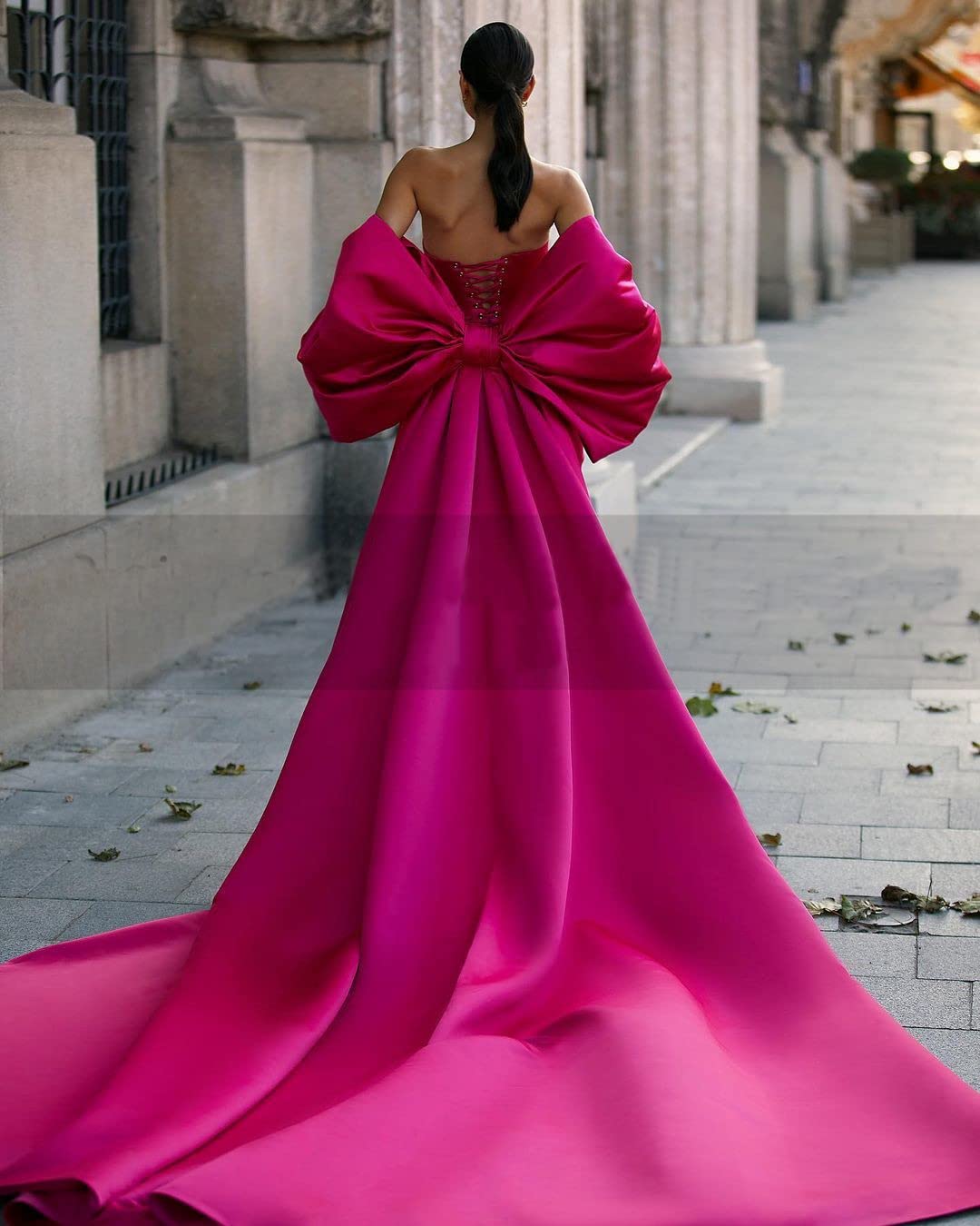 Elegant Women's Satin 2-Piece Mermaid Evening Dress for Prom, Formal Party & Special Occasions | Perfect for Weddings, Galas & Cocktail Events