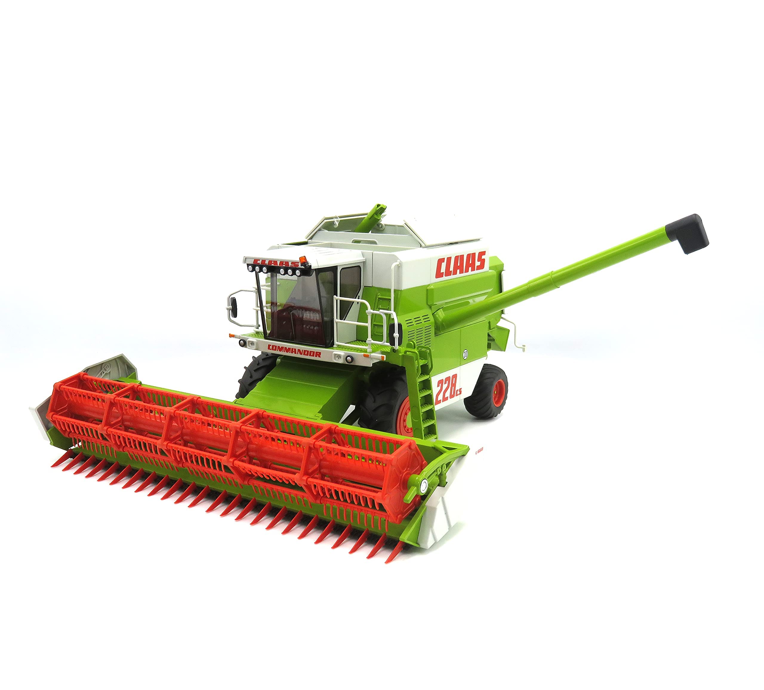 Wiking Claas Commandor 228 CS 3000-Piece Limited Edition 1:32 Scale Tractor Model 01706570 - Collectible Farm Equipment for Display & Agricultural Enthusiasts