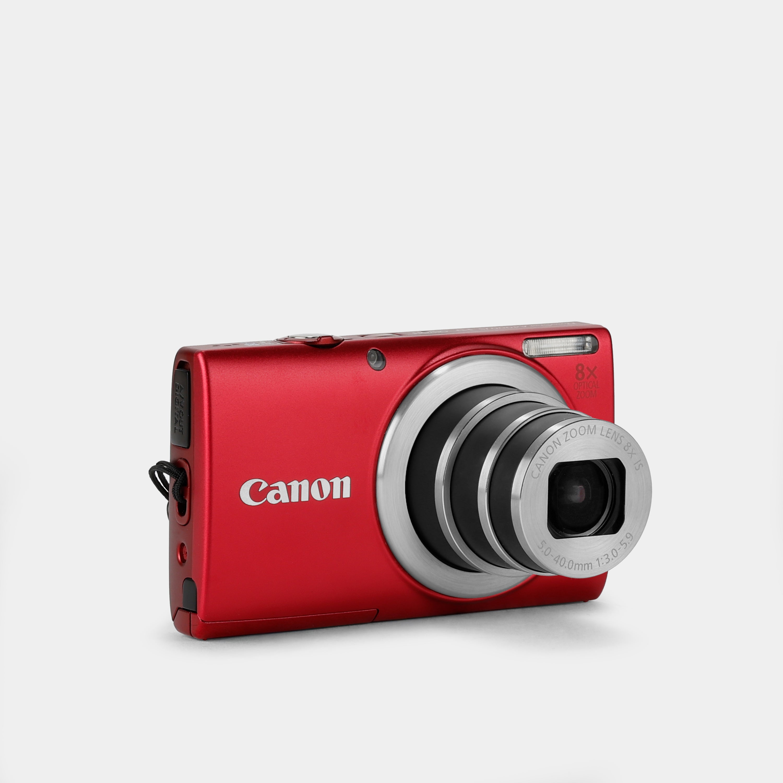 Canon PowerShot A4000 20MP Digital Camera with 8x Optical Zoom - Compact Point and Shoot Camera for Travel, Vlogging & Everyday Photography (Red)