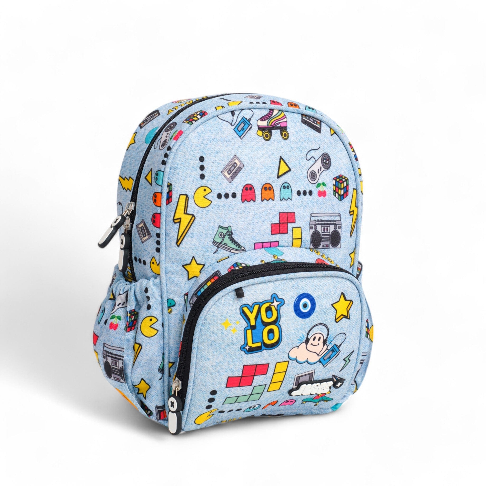 Yolo Small Backpack with Water Bottle Set - Lightweight Travel Backpack & Insulated Bottle Combo for School, Hiking, Gym, and Everyday Use