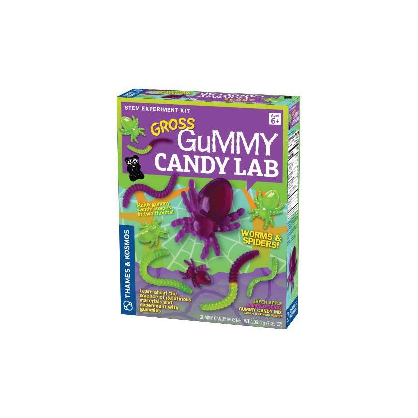 Geek & Co. Science Kit: Gross Gummy Candy Lab - DIY Edible Science Experiment for Kids | STEM Learning & Fun Birthday Gift for Boys & Girls | Perfect for Classroom Activities & Science Fair Projects