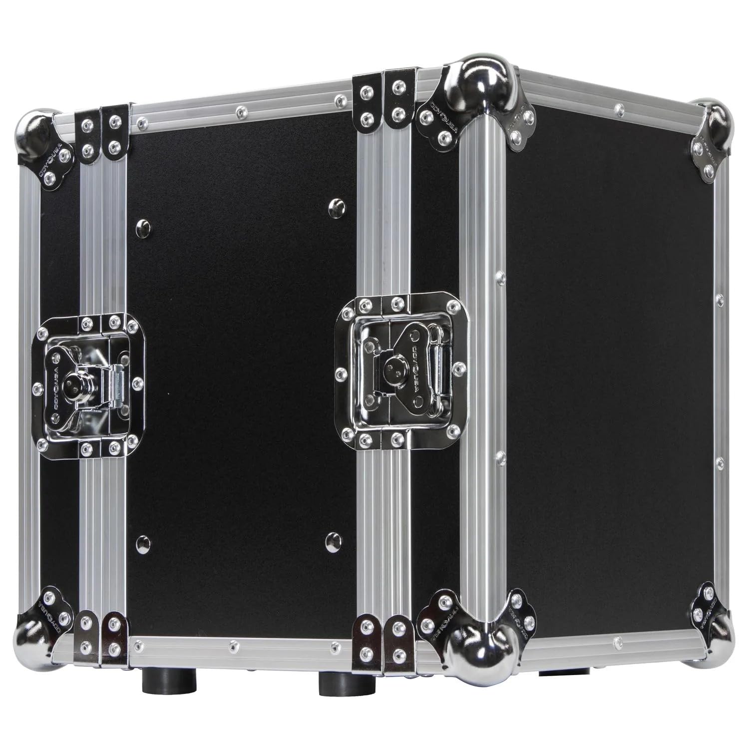 Odyssey FZHR08 8U Half Rack Flight Case - Durable Rackmount Enclosure for DJ & Audio Equipment | Perfect for Touring Musicians & Studio Use