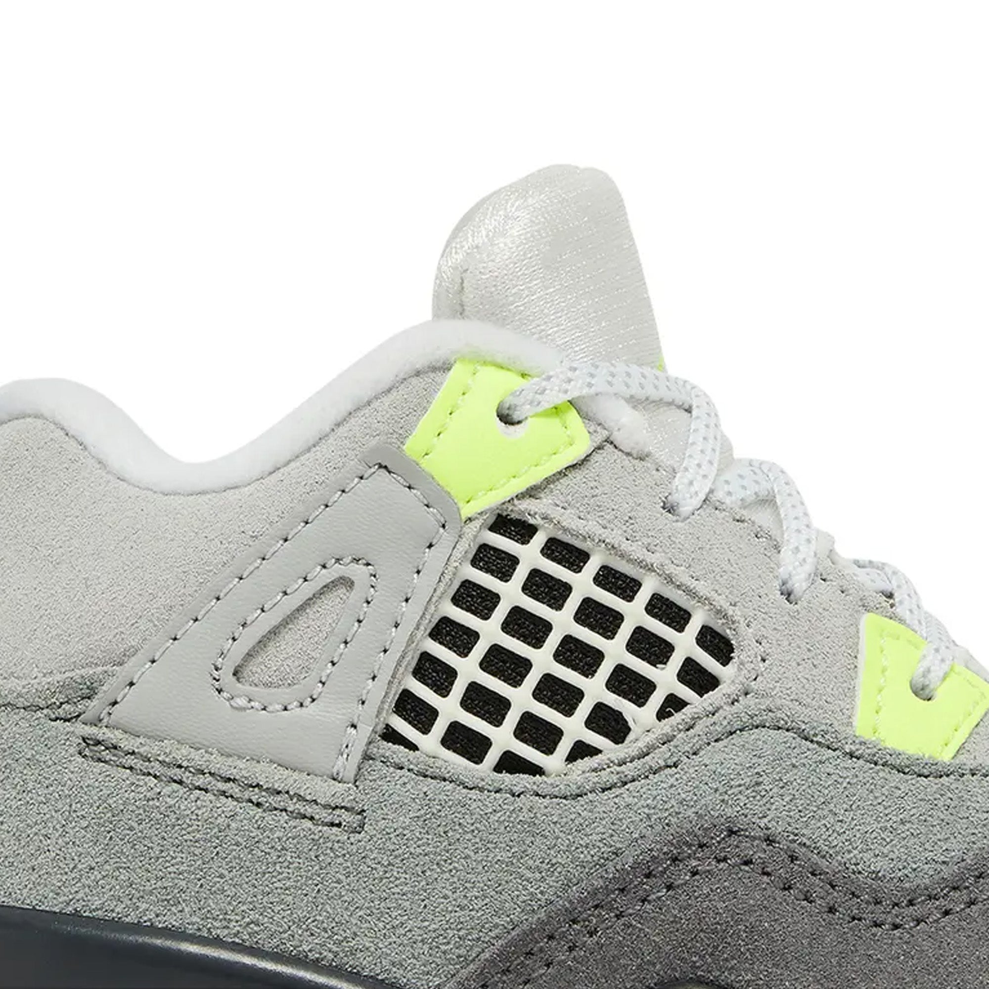 Air Jordan 4 Retro 'SE 95 Neon' TD Sneakers (2020) - Men's Basketball Shoes for Streetwear & Casual Style - Perfect for Sneaker Collectors & Urban Fashion Enthusiasts