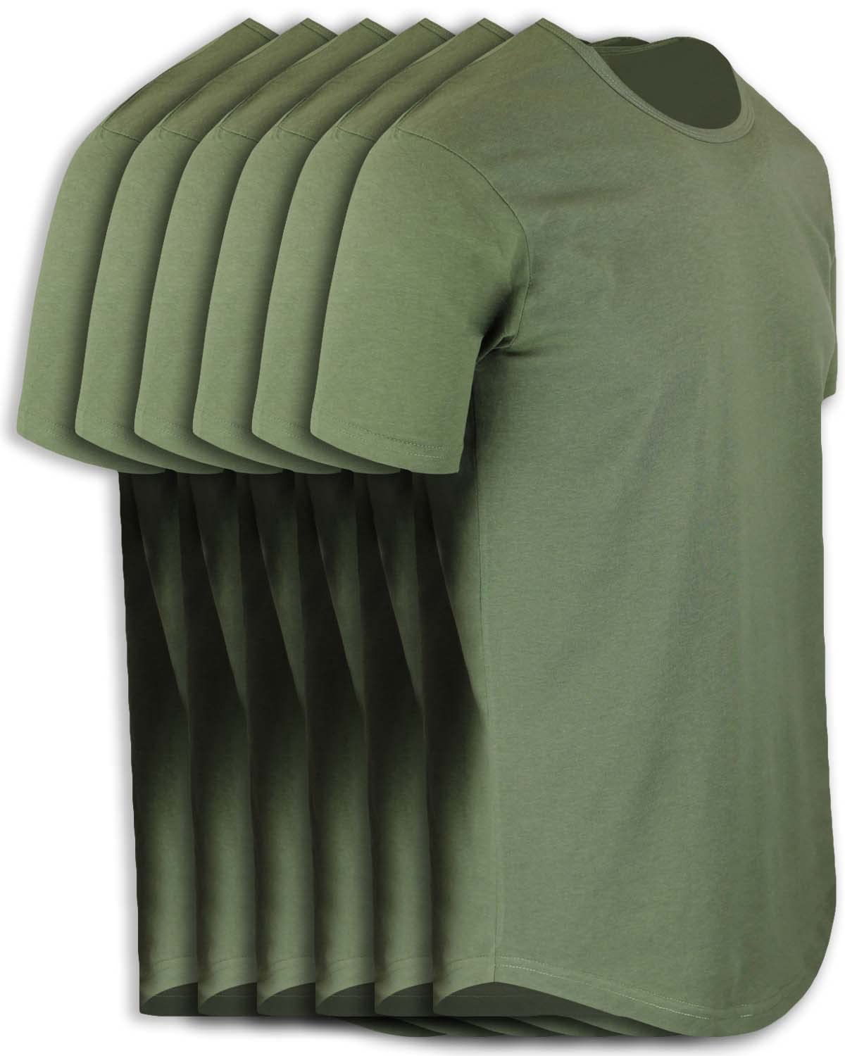 ShirtBANC Men's Dropcut Hipster Shirts 6 Pack - Long Length Hip Hop T-Shirts for Streetwear & Casual Outfits - Perfect for Concerts, Parties & Urban Fashion